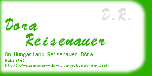 dora reisenauer business card